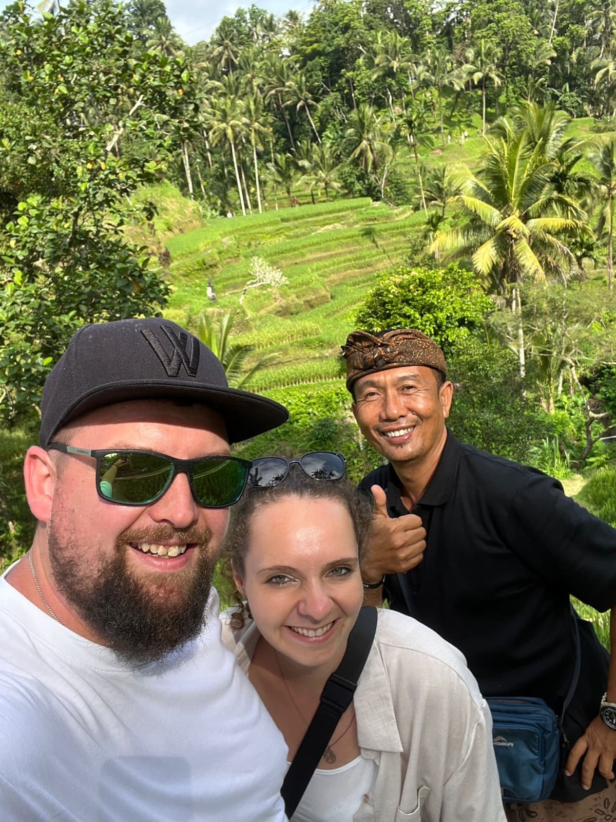 Mit Wayan an den Reisterrassen