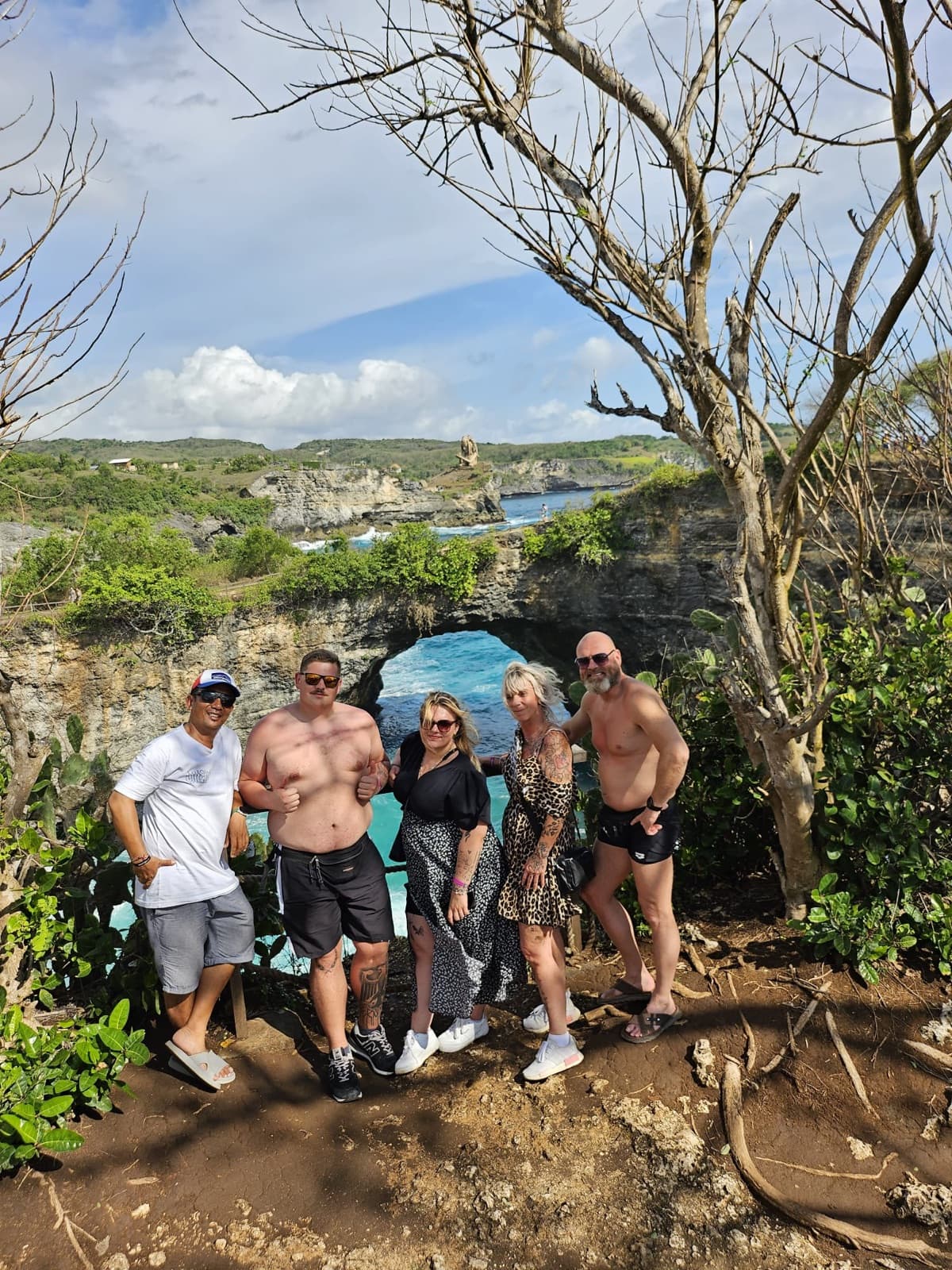 An der Steilküste von Nusa Penida