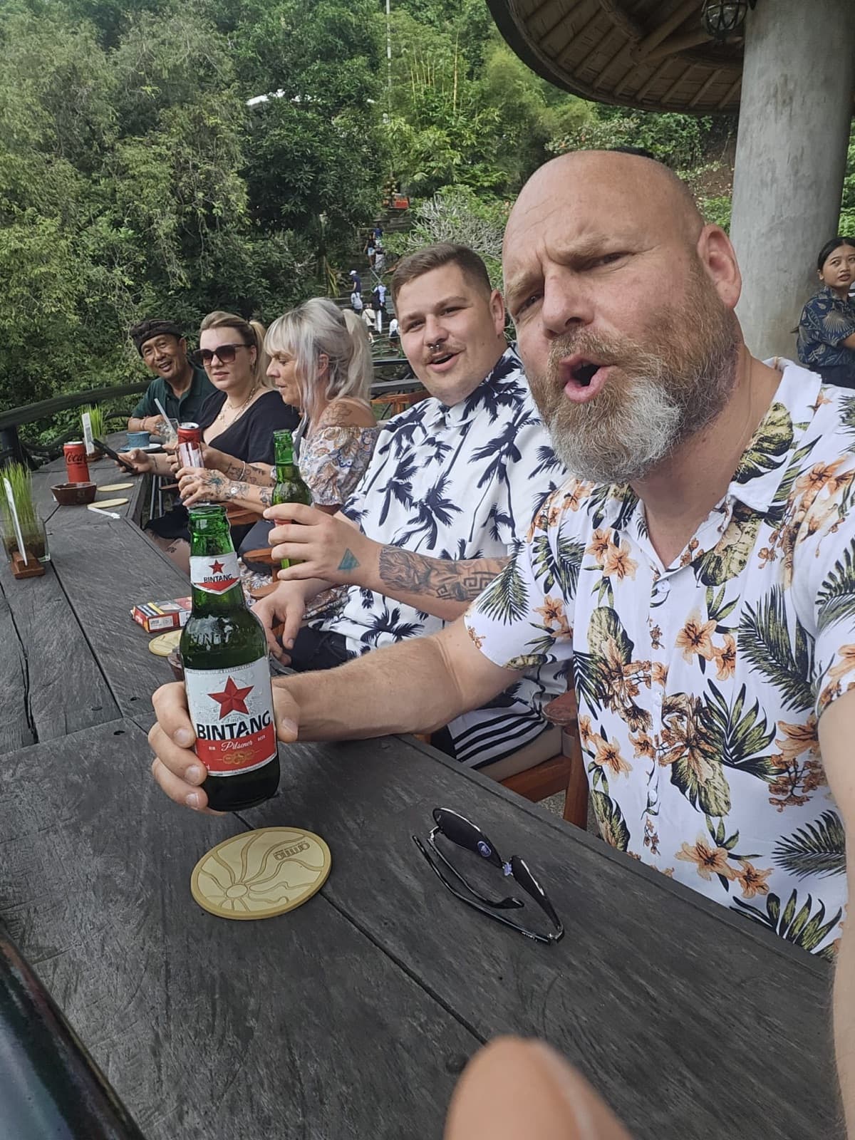 Gemütliche Pause unterwegs